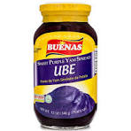 Ube Sweet Purple Yam Spread 340g Buenas